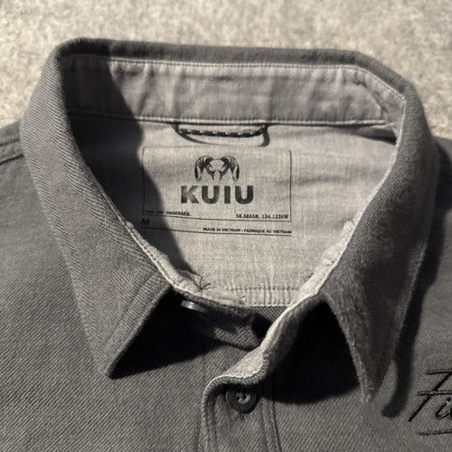 Kuiu Hemd Herren Medium 2 Stück Langarm Knopfleiste Flanell Nylon Wandern Jagd - Bild 4 von 15