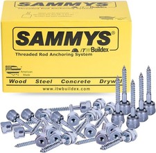 Vertical Rod Anchor Super Screw 25 Pack