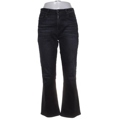 R13, Jeans, Größe: 30, Schwarz, Leder, Einfarbig, Denim, Damen #13R
