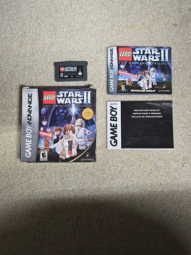 Lego Star Wars II: The Original Trilogy - Nintendo Game Boy Advance CIB COMPLETE