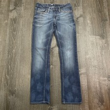 Levi's Girls Jeans Adjustable Waist Skinny Medium Wash Denim Size 10