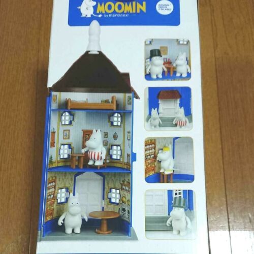 Martinex Genuine Moomin Papa Mama &Small Doll house w/Box Super Very Rare F/S - Picture 1 of 9