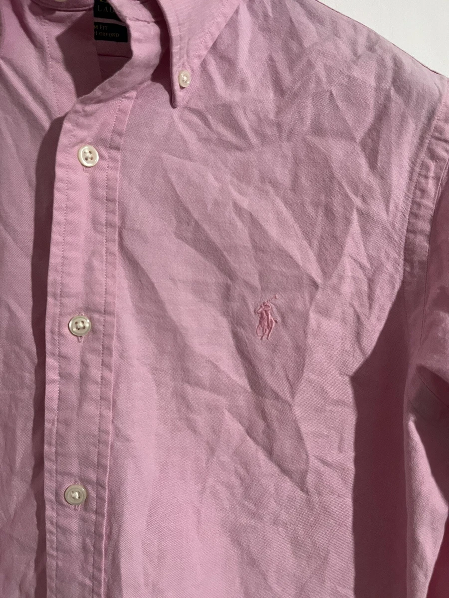 Light pink shop ralph lauren shirt