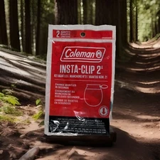 Coleman Insta-Clip 2 - #21 Mantles - 2 Pack - Model 2000026607 *Lot Of (4) Packs