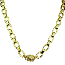 Kirks Folly Poetry Chain Magnetic Interchangeable Necklace goldtone