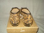 AUTH NEW WOMEN LOUBOUTIN HALL VEAU VELOURS LEOPARD BALLET/BALLERINA FLATS US 8 — photo 5