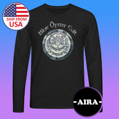 Blue Oyster Cult BOC Men's Black Size S-2XL