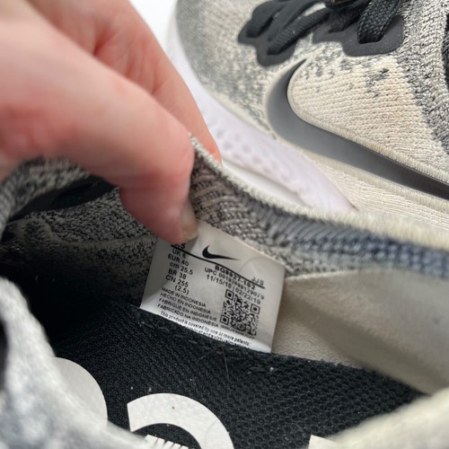Chaussures de course femme Nike React Infinity Run Flyknit 2 grises pointure UK 6 EU 40 - Photo 19/19