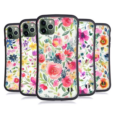 OFFICIAL NINOLA SUMMER GARDEN FLOWERS HYBRID CASE FOR APPLE iPHONES PHONES