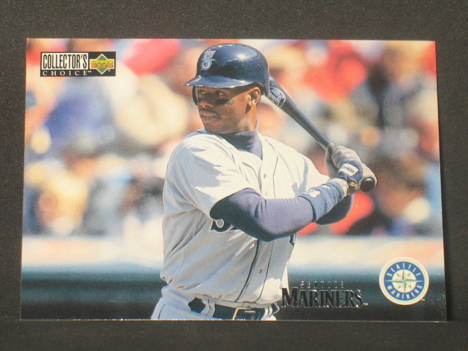 Ken Griffey Jr 1996 Collectors Choice Silver Parallel #415 Seattle Mariners