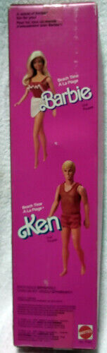 Barbie Doll Beach Time A La Plage 1984 Superstar Face with Barbie Doll Beach Time A La Plage 1984 Superstar Face with