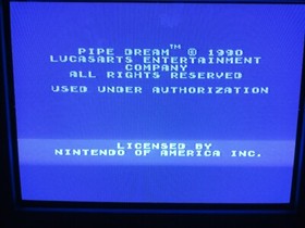 Pipe Dream (NES, 1990) By Bullet Proof (Cartridge Only) NTSC