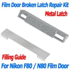 For Nikon F80 N80 Back Film Door Broken Latch Metal Repair Kit - Stainless Steel