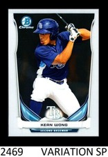 1-2014 BOWMAN CHROME PHOTO VARIATION KEAN WONG GIANTS SP