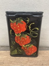 Vintage Prince Albert Painted Strawberry Tin
