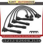 <!--F#f_0-->4x Spark Plug Wire Ignition Leads for Kia Sportage Cerato Hyundai i30 Elantra XD<!--F/-->