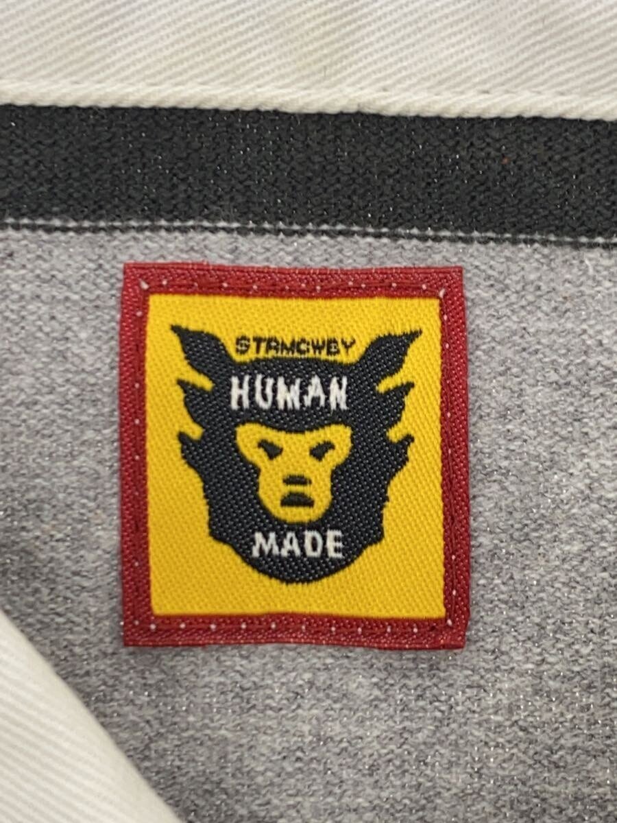 HUMAN MADE RUGBY S/S SHIRT/SizeL/Cotton/GRY/Striped Used | eBay HUMAN MADE RUGBY S/S SHIRT/SizeL/Cotton/GRY/Striped Used | eBay