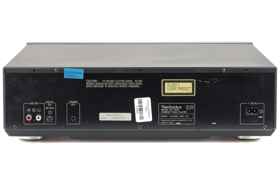 Technics SL-PS50 CD Player + FB / Linearmotor / gewartet 1 Jahr Garantie [1] - Bild 4 von 4
