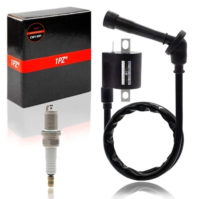 Ignition Coil Spark Plug For Suzuki DRZ400 DRZ400E DRZ400S DRZ400SM 2000-2019 - Image 1 of 4