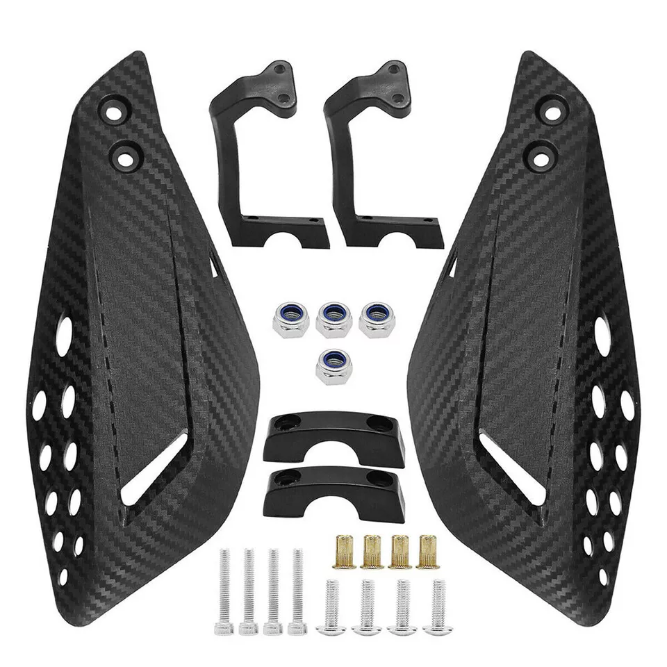 For Dirt Bike ATV Motorcycle 7/8" Universal Handlebar Hand Guards Protector Kits Foto 2 de 4