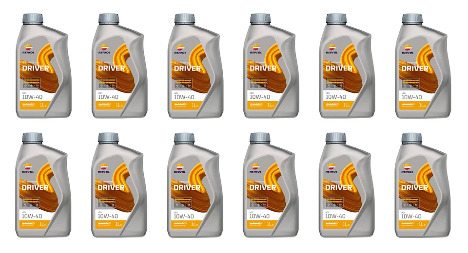 12LT OLIO MOTORE SEMISINTETICO AUTO 10W40 REPSOL DRIVER SPEED SYNTH API SL/CF