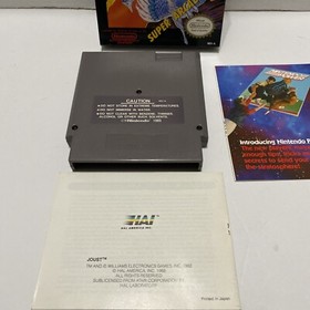 Joust NES, Game Cart, Directions, Box