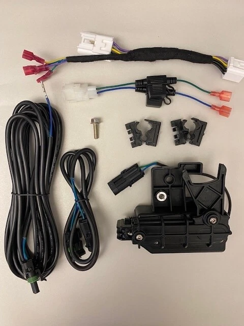 Bloqueo eléctrico de puerta trasera Pop & Lock con arnés Plug & Play para Toyota Tacoma 16-23 Foto 2 de 3