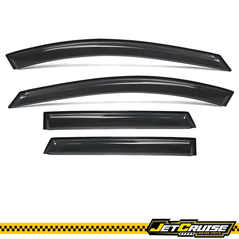 Se adapta a 09-13 Nissan Rogue 14-15 Rogue Select acrílico viseras de ventana protector solar de lluvia Foto 3 de 4