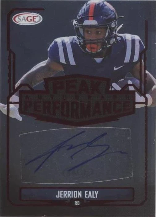 2022 SAGE Low Series Jerrion Ealy #PKA-JE