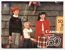 Canon T50 Instructions / Manual C-IE-105V 0584B35 - 1982 - FAIR