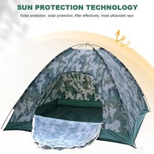 79" Large Outdoor Camping Dome Tent Lightweight Waterproof Tent For 2-4 Person