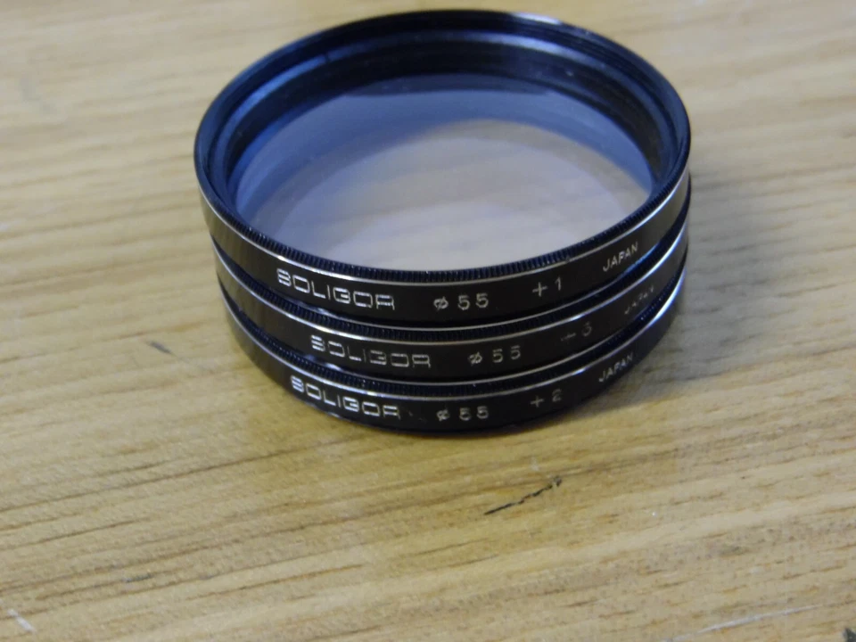Soligor filter kit  55mm +1 +2 +3  w Case - Image 4 of 4