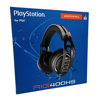 Plantronics RIG 400HS Gaming Headset Over Ear Kabelgebunden PS4 PS5 Schwarz
