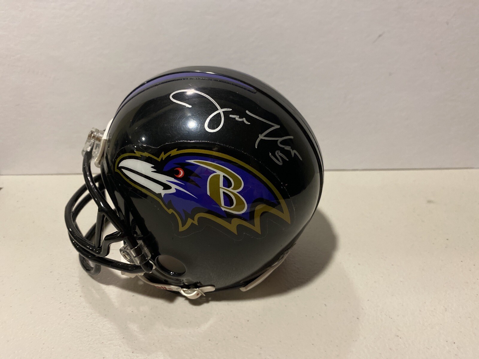 Joe Flacco Autographed Signed Baltimore Ravens Mini Helmet PSA/DNA 