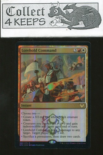 Lorehold Command Promo Pack Foil Core 2021 Rare Near Mint - Picture 1 of 2