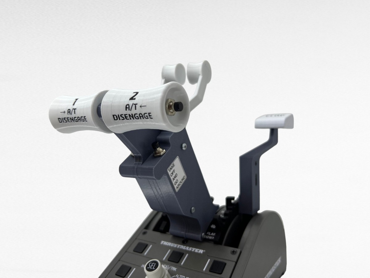 Boeing 737 Combined Gray Throttle Levers Kit for