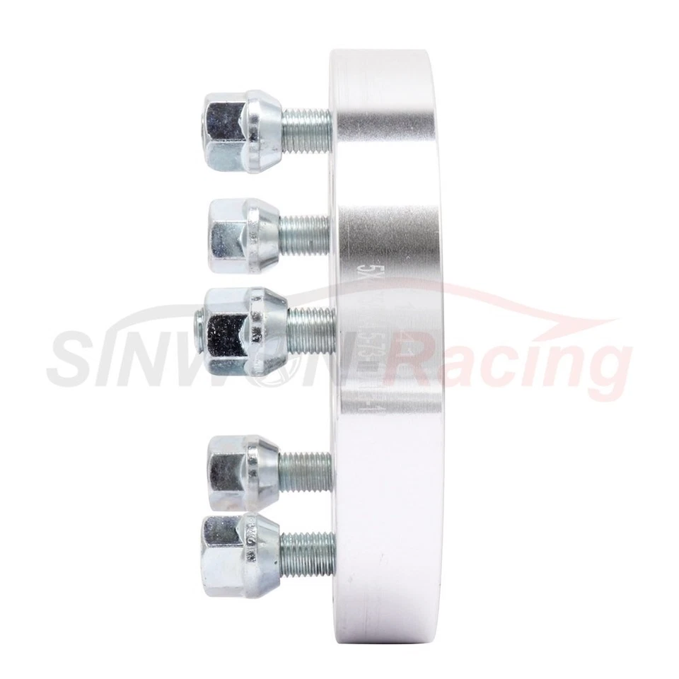 (2) 1" Wheel Spacers 5x4.75 to 5x4.5 Adapters For Chevrolet GMC Buick Pontiac - Image 4 of 4