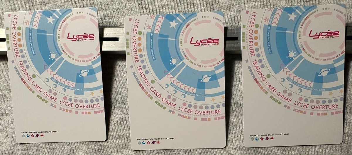 Lycee Overture Card Trading Card Game Lot Of 3 Cards Lycee Overture Card Trading Card Game Lot Of 3 Cards