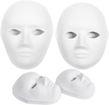 14 Pack Paper Mache Masks - 2 Sizes for Artistic Projects, Theater,...