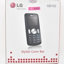 LG  Mobile GB102 Mobile Phone - Black - T-Mobile - New & Sealed GB 102 Basic