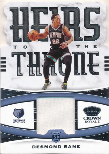 2020-21 Crown Royale Heirs to the Throne Materials #31 Desmond Bane Jersey