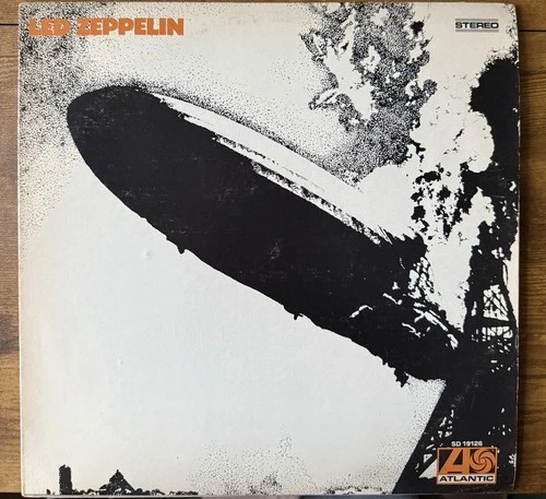 Led Zeppelin Self Titled Vinyl 1969 LP Atlantic Records (EX/NM)