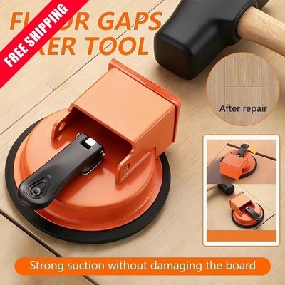 Floor Gap Fixer Tool with Suction Cup for Hardwood-Laminate and Vinyl Flooring