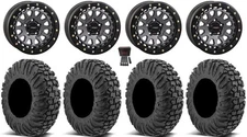 System 3 SB-6 Bdlk 15" Wheels Gm 4+3 30"MotoVator Tires Ranger 1500 & Xpedition