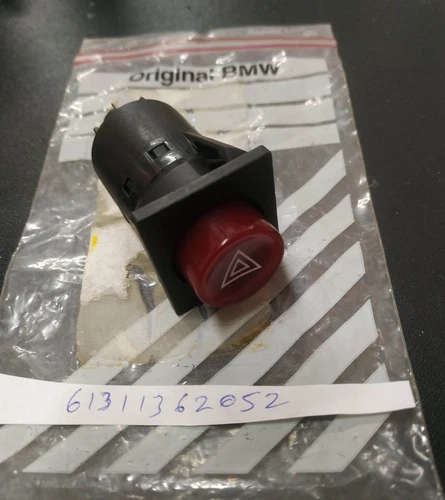 BMW E21-E23-M1  switch hazard warning  Euro  !NEW! NOS GENUINE  61311362052
