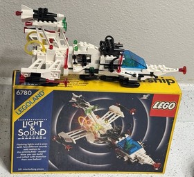Lego Space XT Starship #6780 Light & Sound w/ Box & Manual Complete Vintage 1985