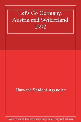Let's Go Germany, Austria and Switzerland 1992,Harvard Student A