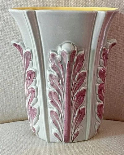 VINTAGE RED WING POTTERY ART MODERN VASE