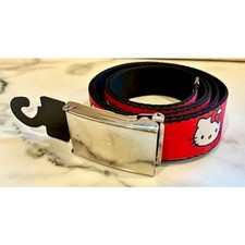 2011 Buckle Down Hello Kitty Sanrio Web Style Fashion Clothing Belt - OS - NWT