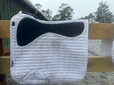 LeMieux Pro Grip White Dressage Pad Size L